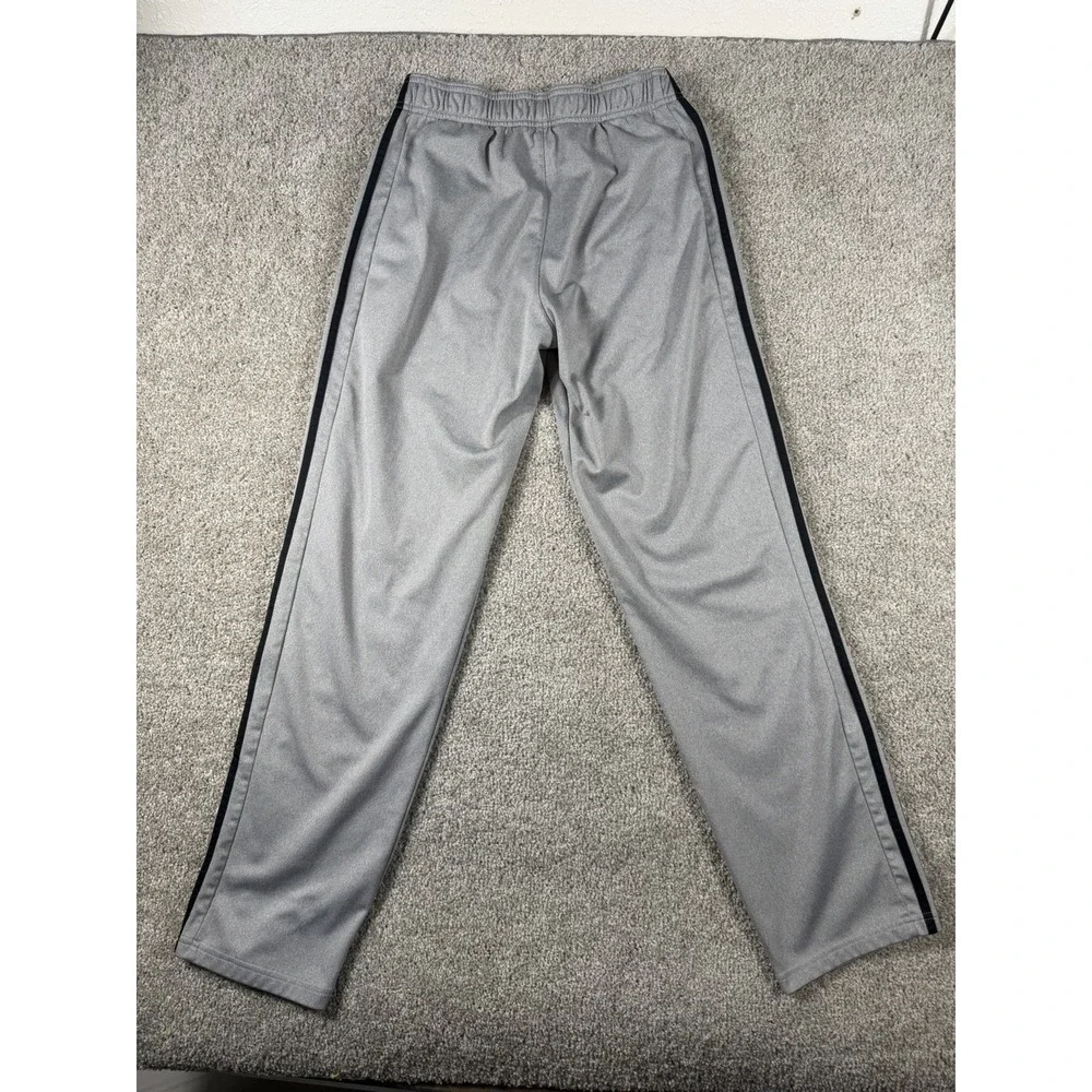 Pantalón Adidas Hombre Talla S Gris Deportivo Con Logo Baloncesto Track Pants